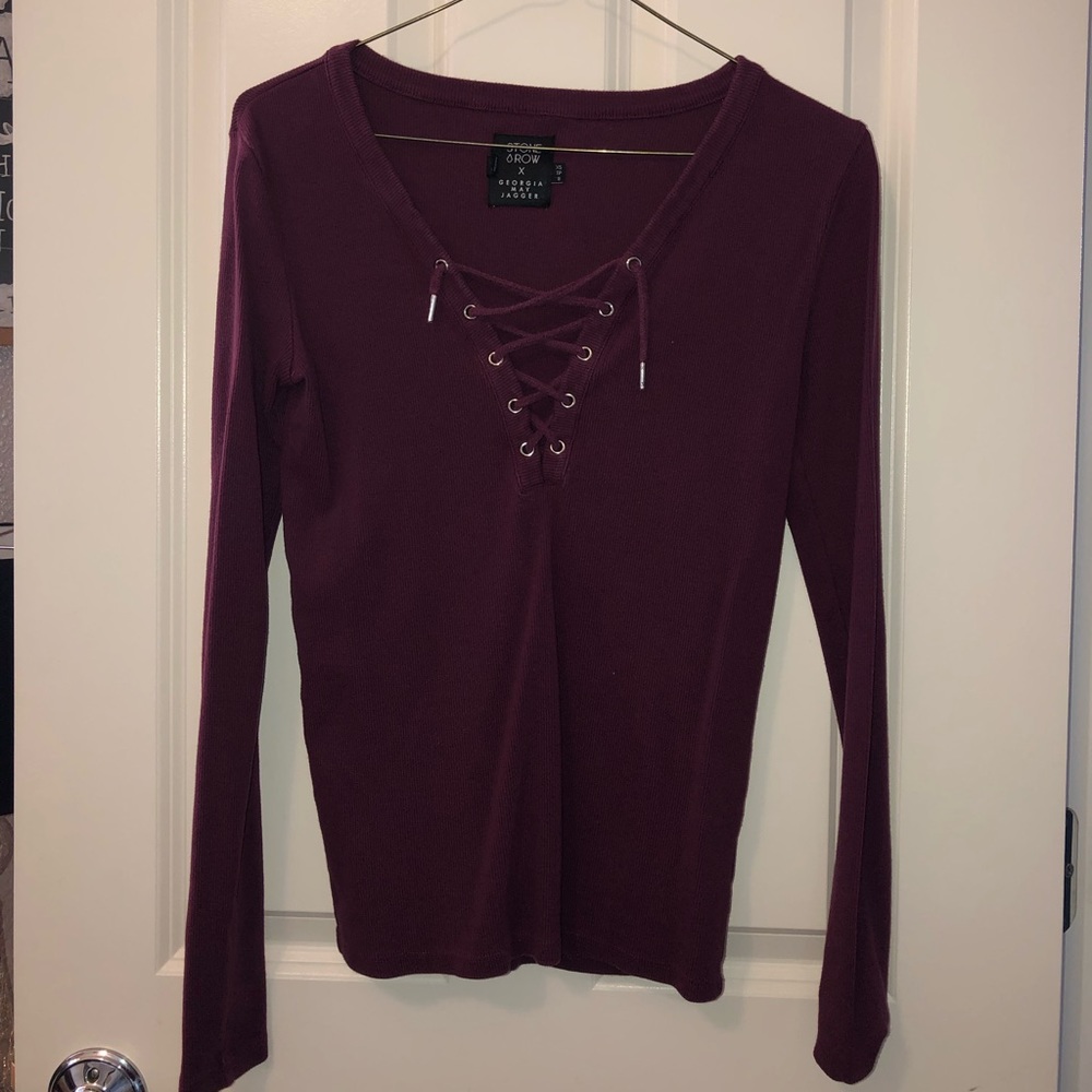 Purple long sleeve